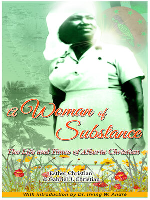 cover image of A Woman of Substance: the Life & Times of Alberta Christian